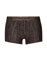 Bruno Banani Lava Field: Hipshort, schwarz/bronze stripes