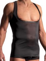 MANSTORE M2223: Workout Shirt, schwarz