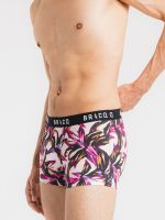 Bracq Tropical Dream: Short Boxer, weiß/pink
