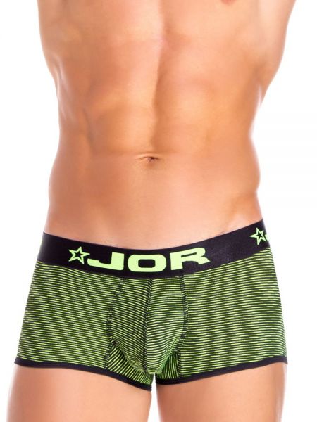 JOR Neon: Boxerpant, schwarz/grün