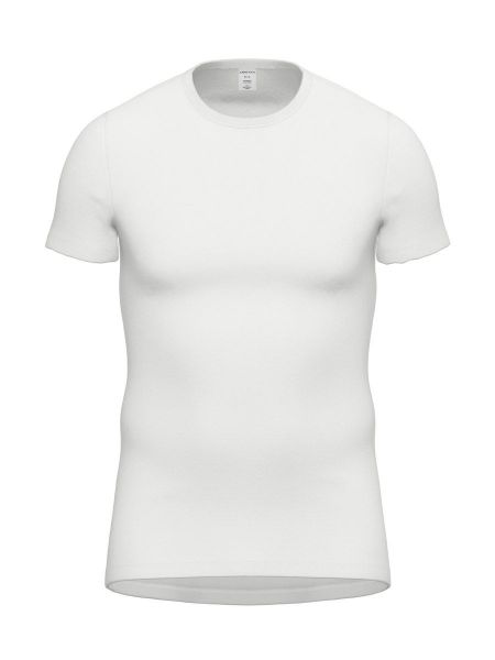 Ammann Premium Feinripp: T-Shirt, weiß