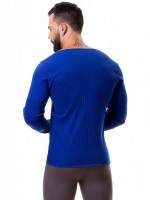 JOR Quebec: Long Shirt, blau