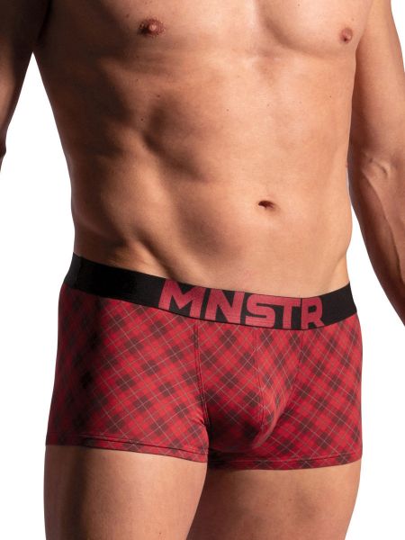 MANSTORE M2224: Micro Pant, check red
