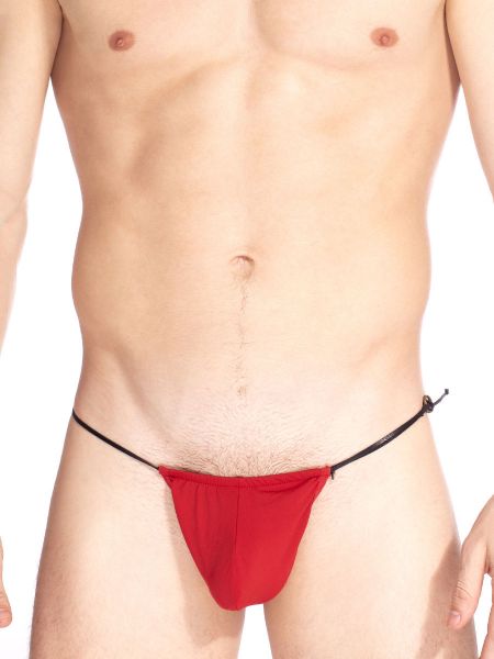 L&#039;Homme Beach Booty: Badestring, rot
