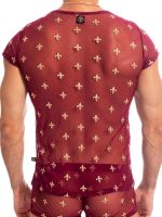 L'Homme Charlemagne: T-Shirt, rot/gold