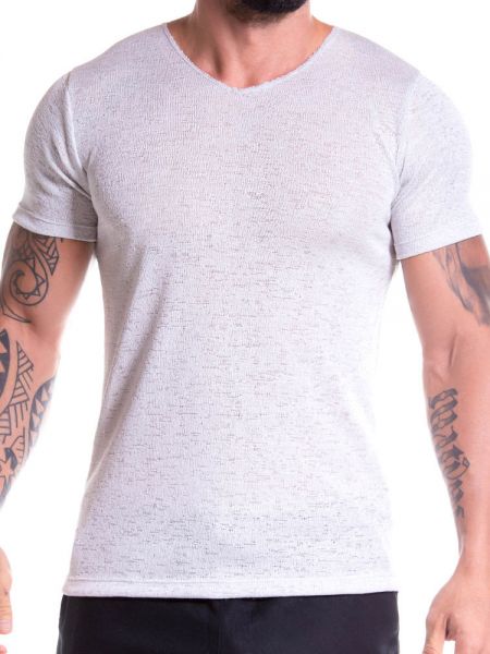 JOR Maui: V-Neck-Shirt, silber