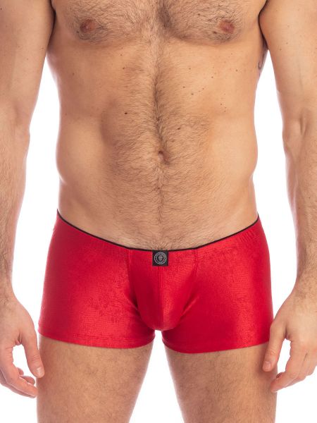 L&#039;Homme Barbados: Push Up Shorts, cherry