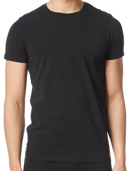 Bruno Banani Warm Up: T-Shirt, schwarz