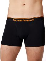 Bruno Banani Quick Access: Short 2er Pack, schwarz/orange