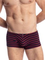 L'Homme Querelle de Brest: Push Up Minipant, marineblau/rot