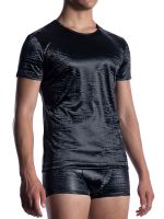 MANSTORE M2052: Casual T-Shirt, schwarz