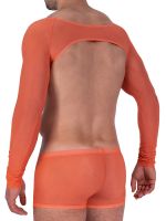 MANSTORE M2327: Shoulder Vest, coral