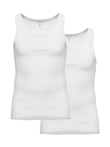 Ammann Premium Feinripp: Unterhemd 2er Pack, weiß