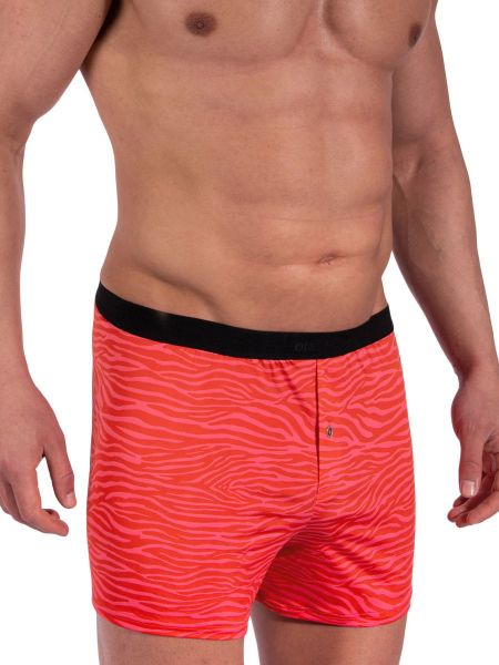 Olaf Benz RED2360: Boxershorts, rot/pink