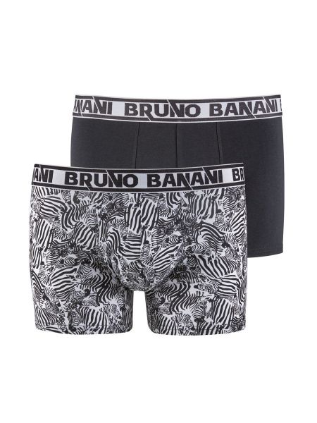Bruno Banani Monomatic: Short 2er Pack, schwarz/weiß