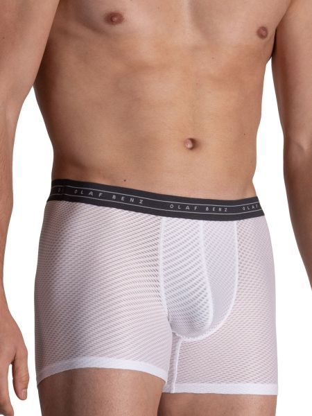Olaf Benz RED2112: Boxerpant, weiß